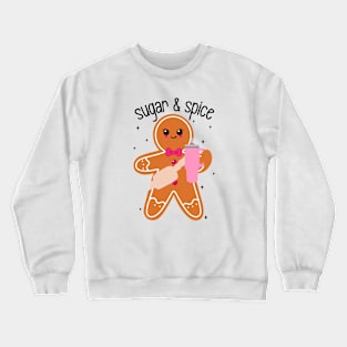 Bougie Gingerbread Sugar And Spice Christmas Crewneck Sweatshirt